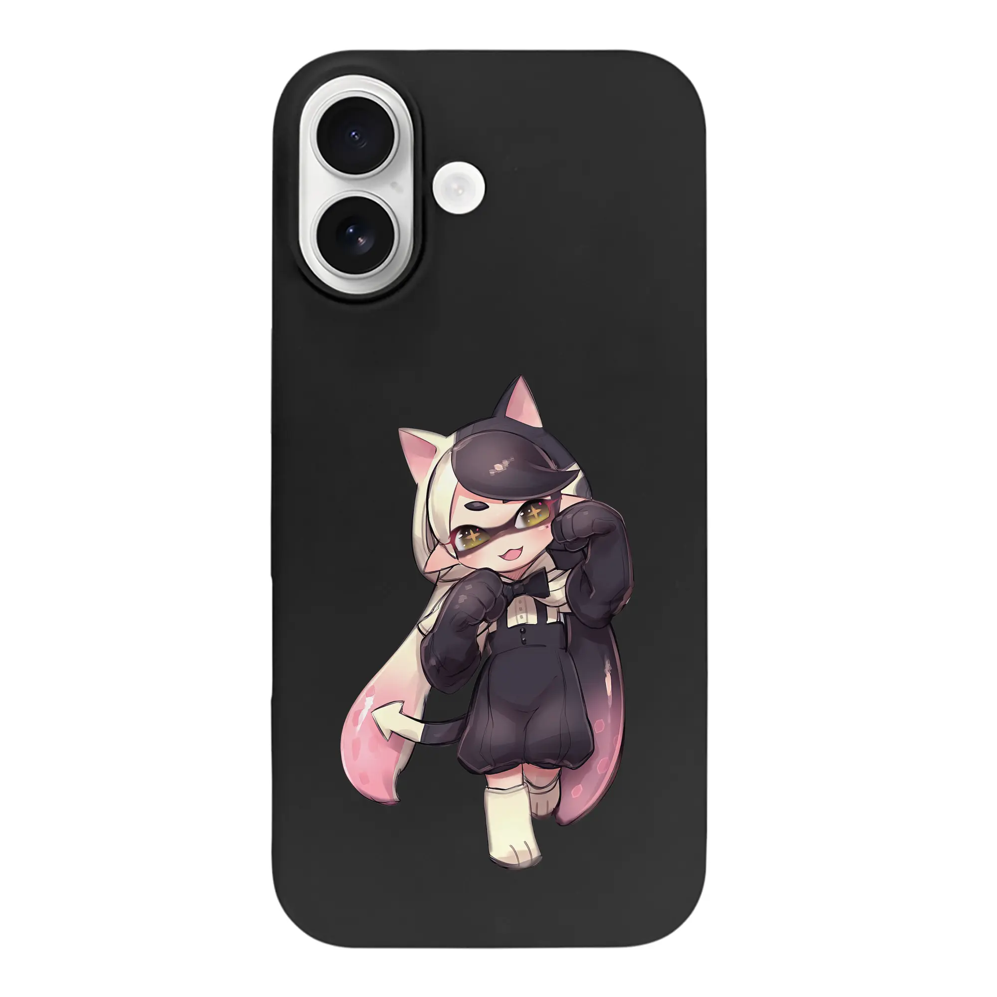 スプラトゥーン グッズ,シオカラーズ アオリ - iPhone 17 シリーズ シリコンケース 薄型 耐衝撃 指紋防止 ソフトタッチカバー 精密フィット 傷防止 保護ケース iPhone 17/17 Air/17 Pro/17 Pro Max 対応